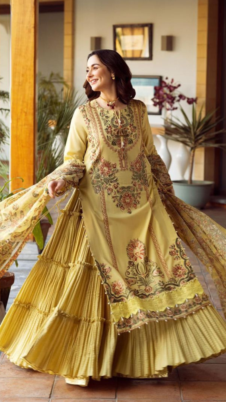 Bollywood Indisch Salwar Schwer Braut Anarkali Kleid Party Pakistaner Anzug  Wear | eBay