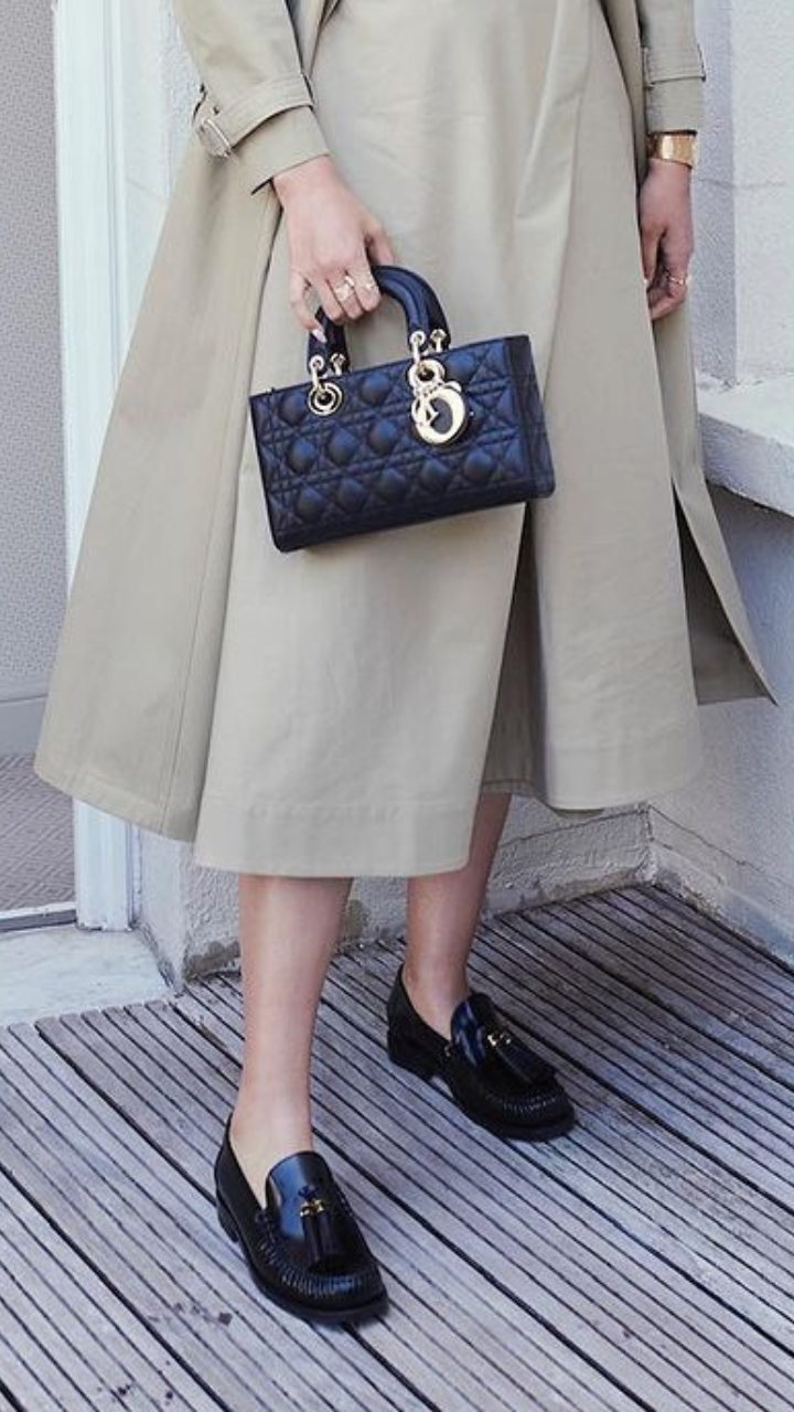 lady dior pouch outfit