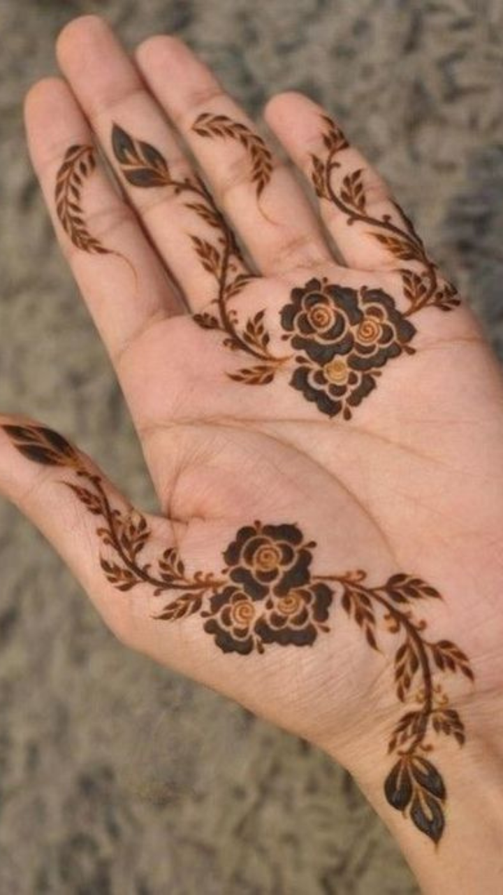 Latest Mehndi Designs for Engagement