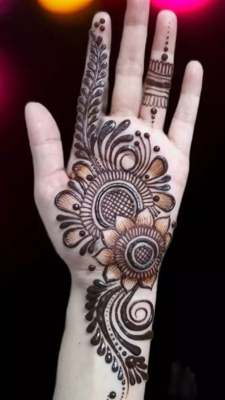 Bakrid Mehndi Design