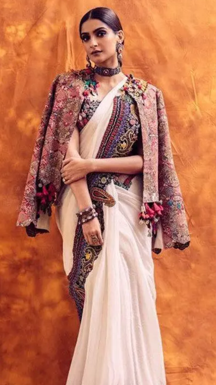 Buy Jacket Saree Online In Pakistan | Talha Batla