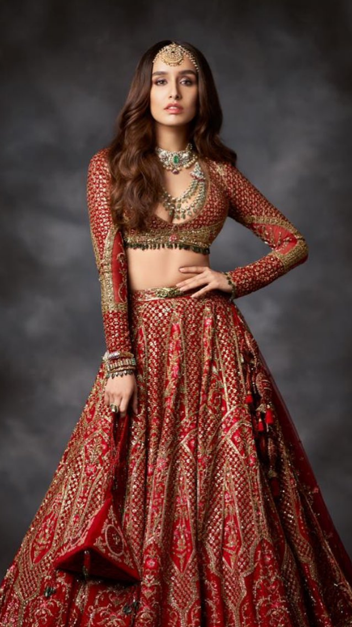 Multi Color Anushka Sharma Wedding Lehenga – Gunj Fashion