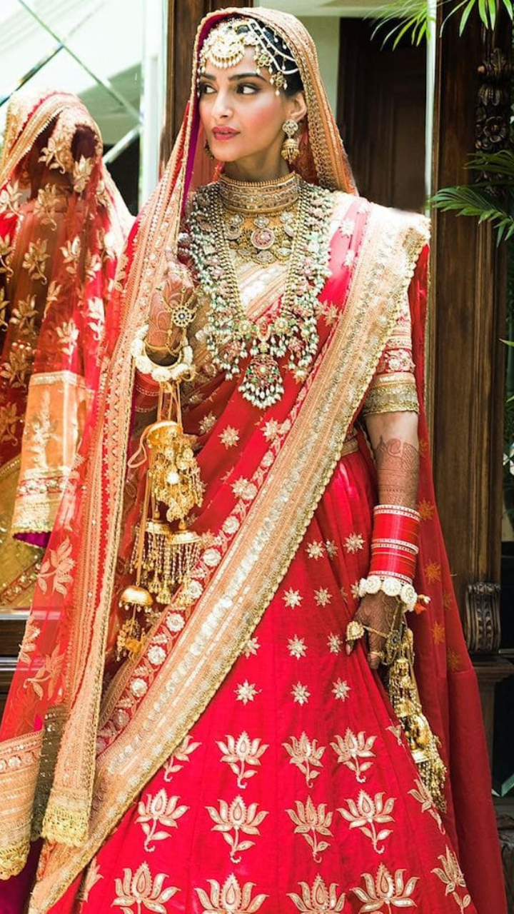 Deepika Padukone's Wedding Lehenga by Sabyasachi Mukherjee | Vogue India |  Vogue India