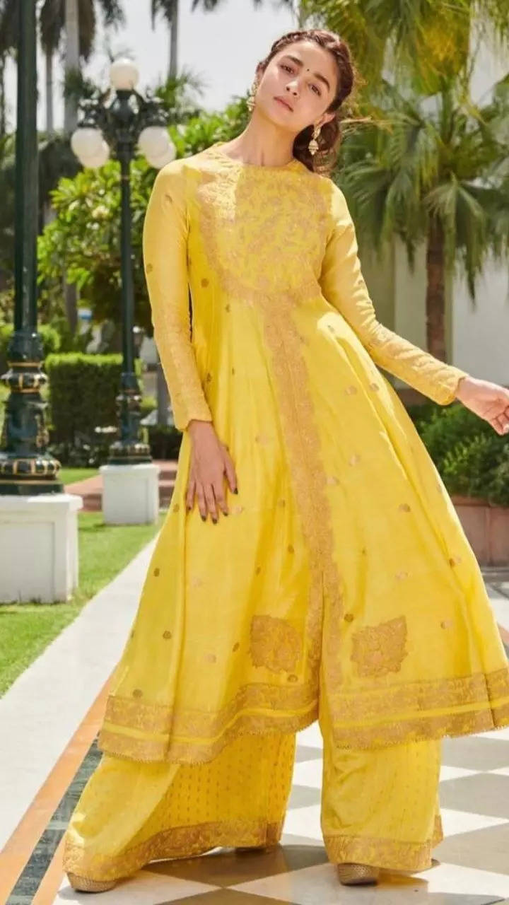 Wondrous Yellow Color Designer Salwar Kameez Dupatta Dress Fancy Embroidery  Work Pakistani Indian Women's Wear Trouser Pant Suit Made by Me - Etsy  Norway