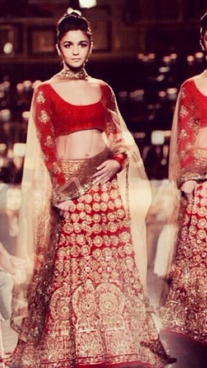 Sabyasachi Inspired Dark Maroon Wedding Lehenga Made To, 40% OFF