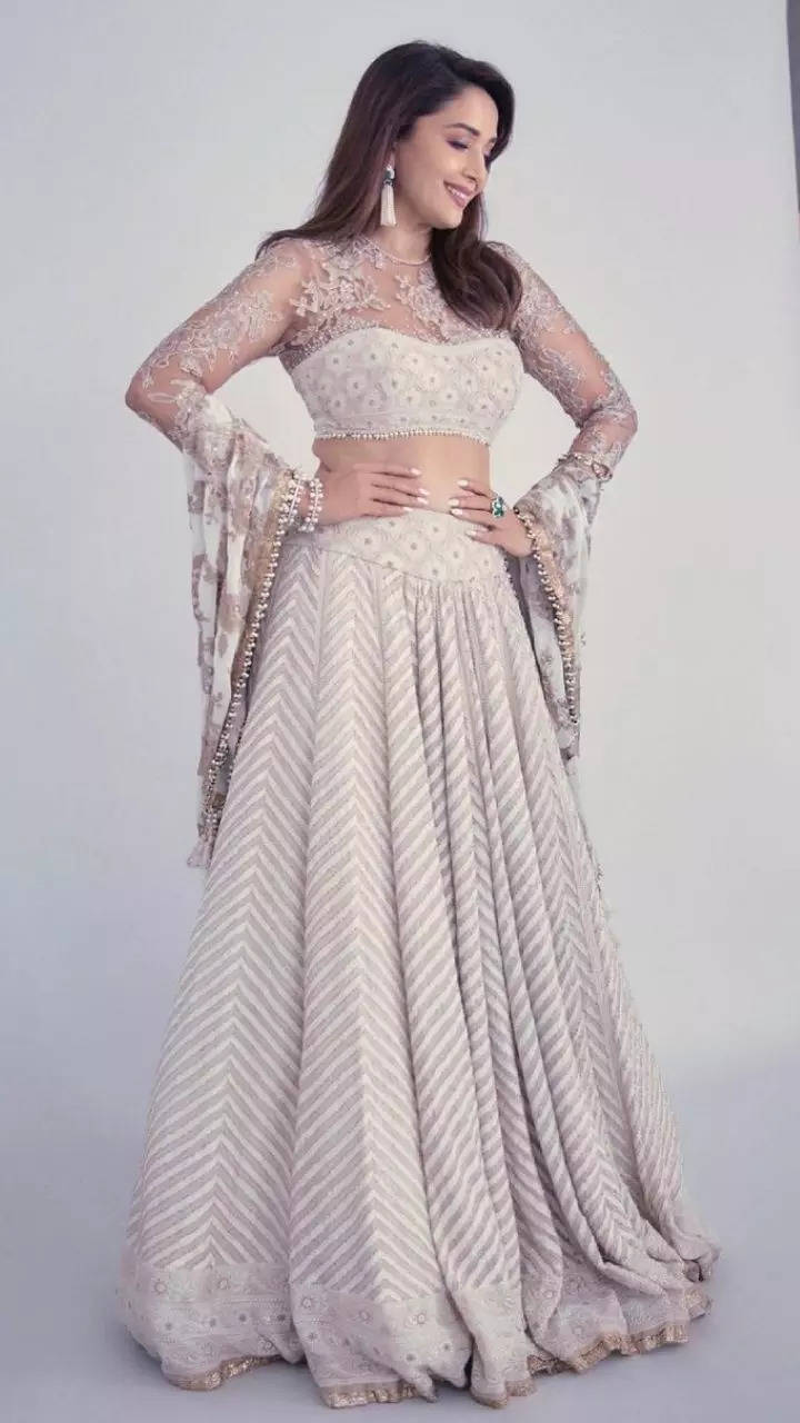 Madhuri Dixit's Style Game Has Gone Up & We Are Bookmarking All These  Outfit Looks! | Indian fashion, Lehenga, Madhuri dixit