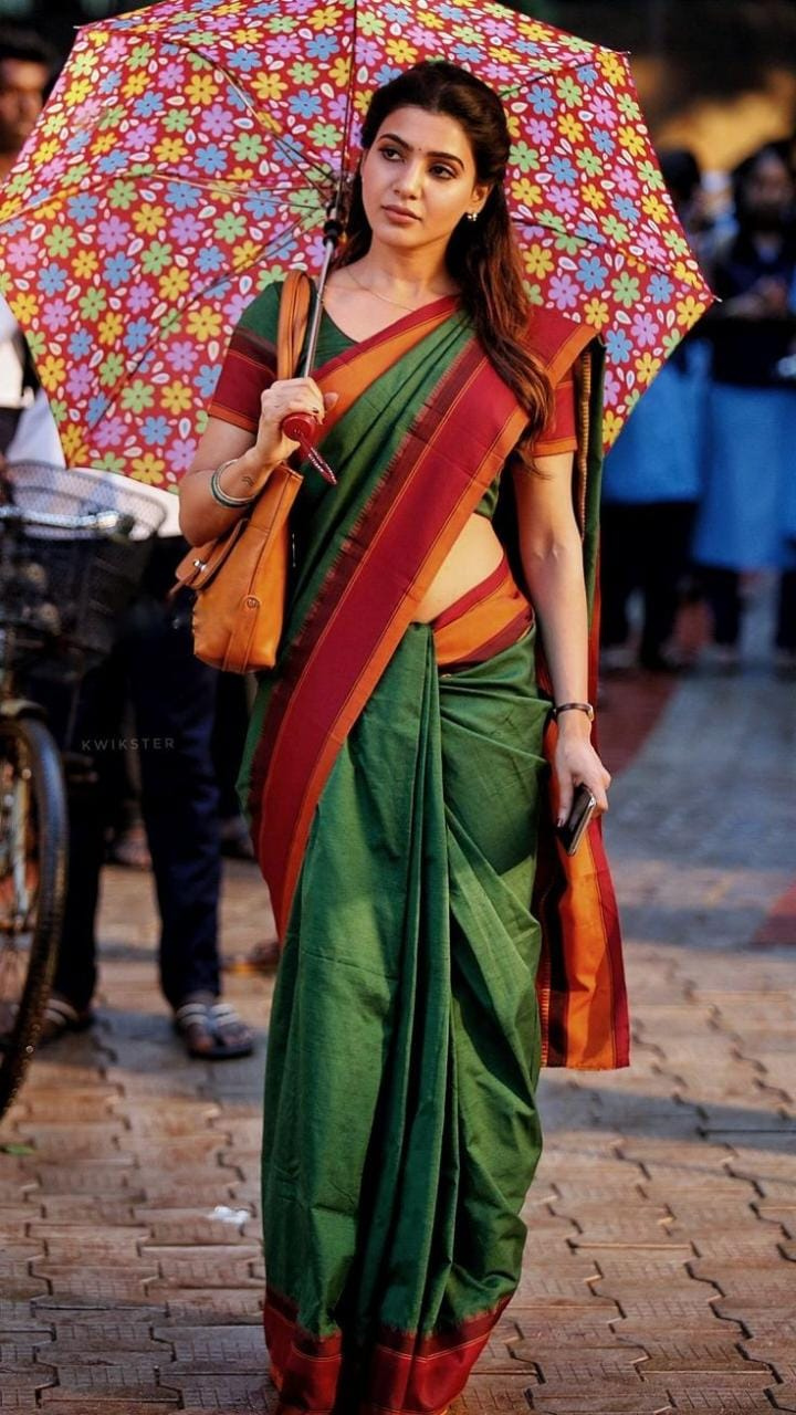 Samantha Looks Absolutely Stunning in an Exquisite Organza Saree for  Shaakuntalam Promotions - News18