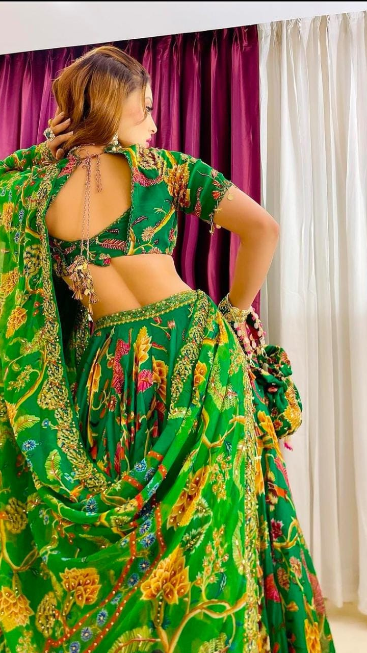 55 Green Lehenga for Every Occasion - Go Green