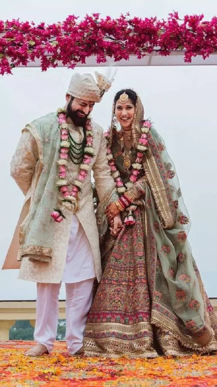 Matching Bridal Ensembles For Couples | Threads | Indian wedding outfits,  Indian bridal outfits, Indian bridal wear