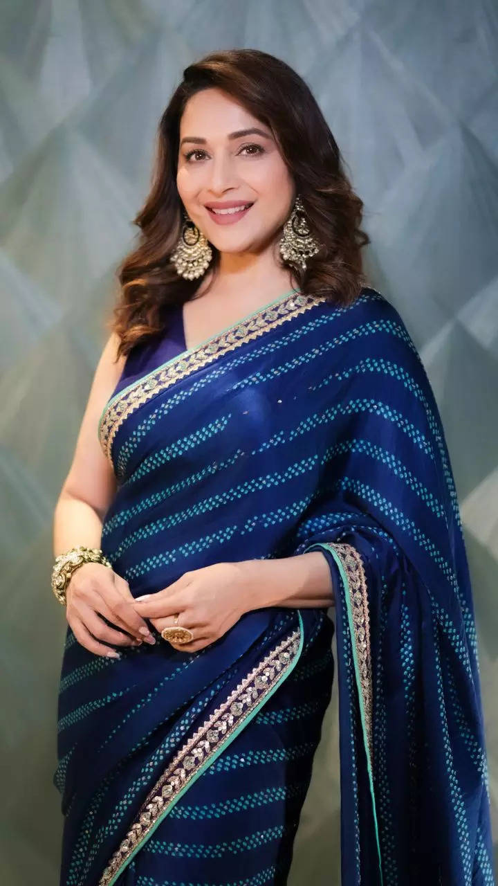 In Saree Pics : She Matches Sridevi