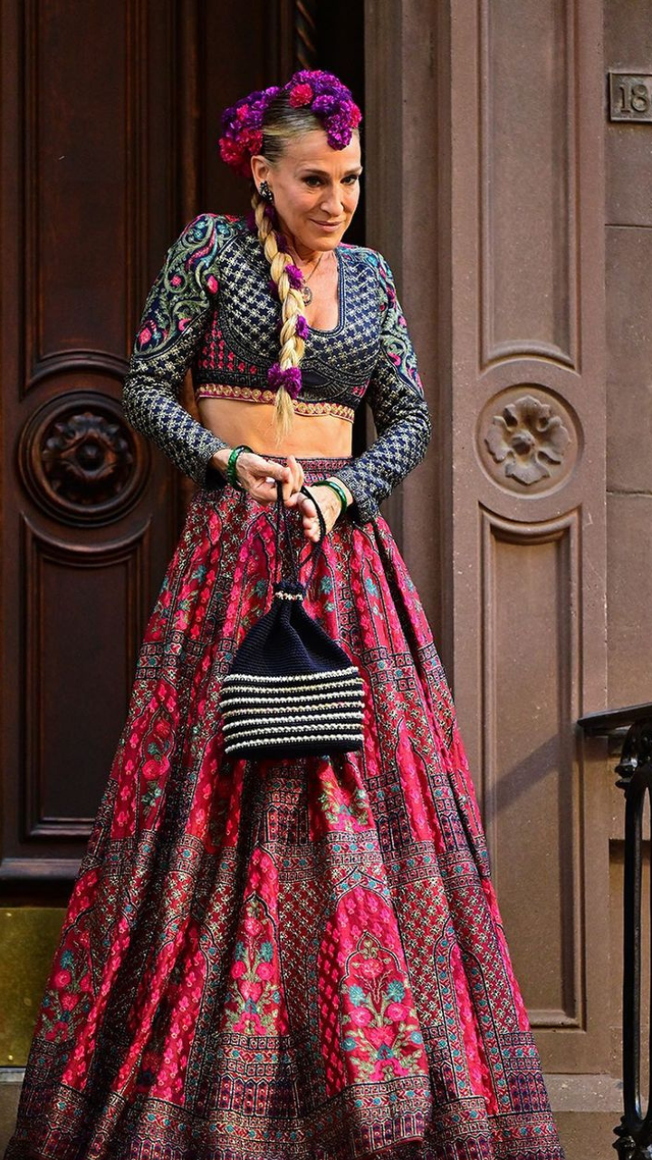 A riot of colours! Manish Arora debuts Indian collection in NYC | Indian  fashion, Fashion, Indian photoshoot
