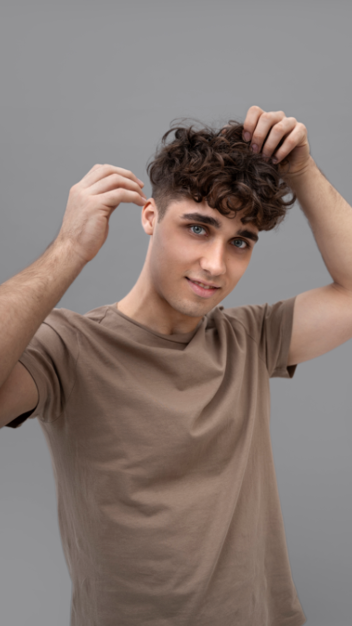 10 Hairstyle Ideas for Curly Hair Men to Try Their 20s  All Things Hair US