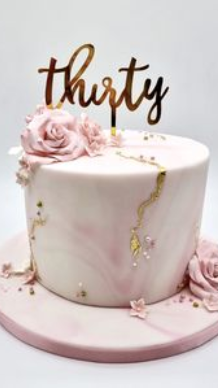 Amazon.com: So Happy I'm Thirty Cake Topper - 30th birthday cake topper,  Fabulous Birthday Cake Party Decorations.Black men's and women's 30th  birthday cake party decoration (single side) : Grocery & Gourmet Food