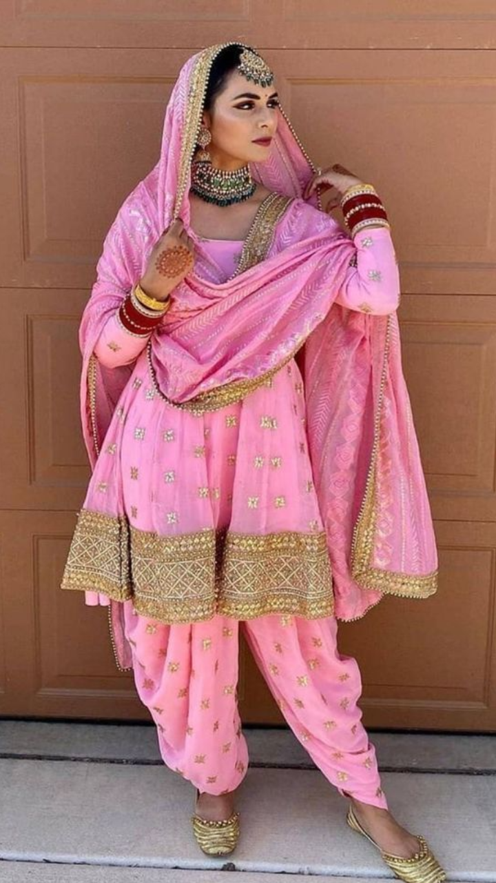 GM Fancy Dress Cotton Punjabi Gidha Dress, Machine wash at Rs 180/set in  Delhi