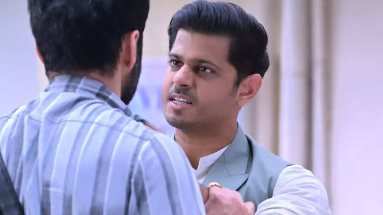 Virat tries to punch Satya in GHKPM (Image credits: Twitter)