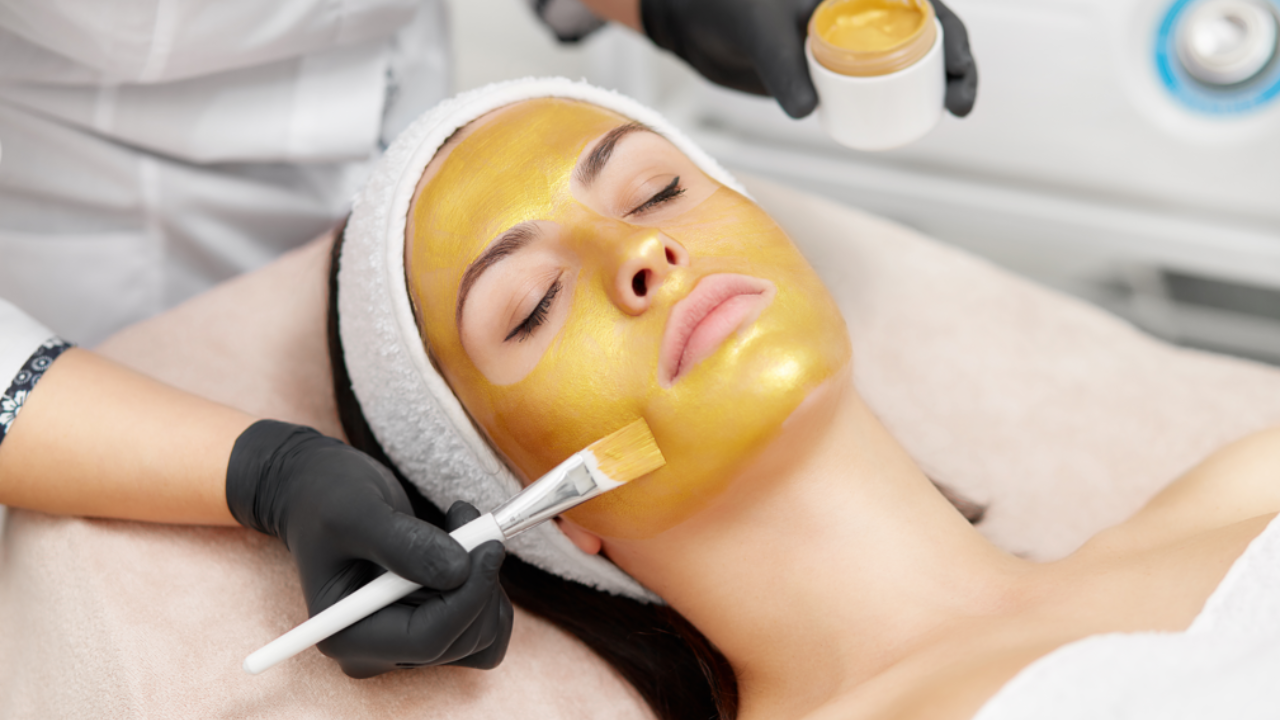 Are gold facials beneficial for your skin. Pic Credit: Shutterstock