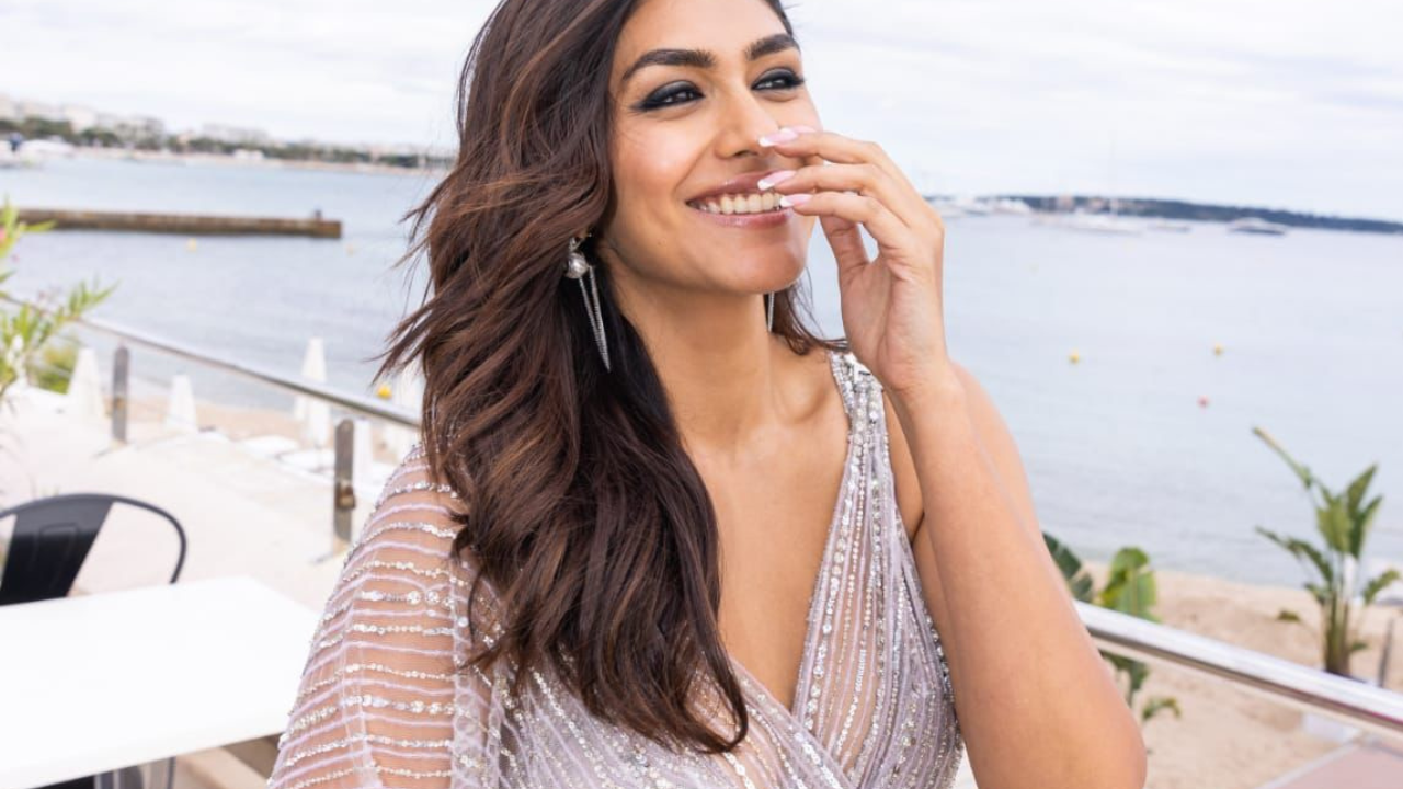 Mrunal's new look from Cannes Film Festival