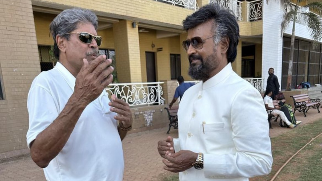 Rajnikanth To Share Screen Space With Kapil Dev in Lal Salaam
