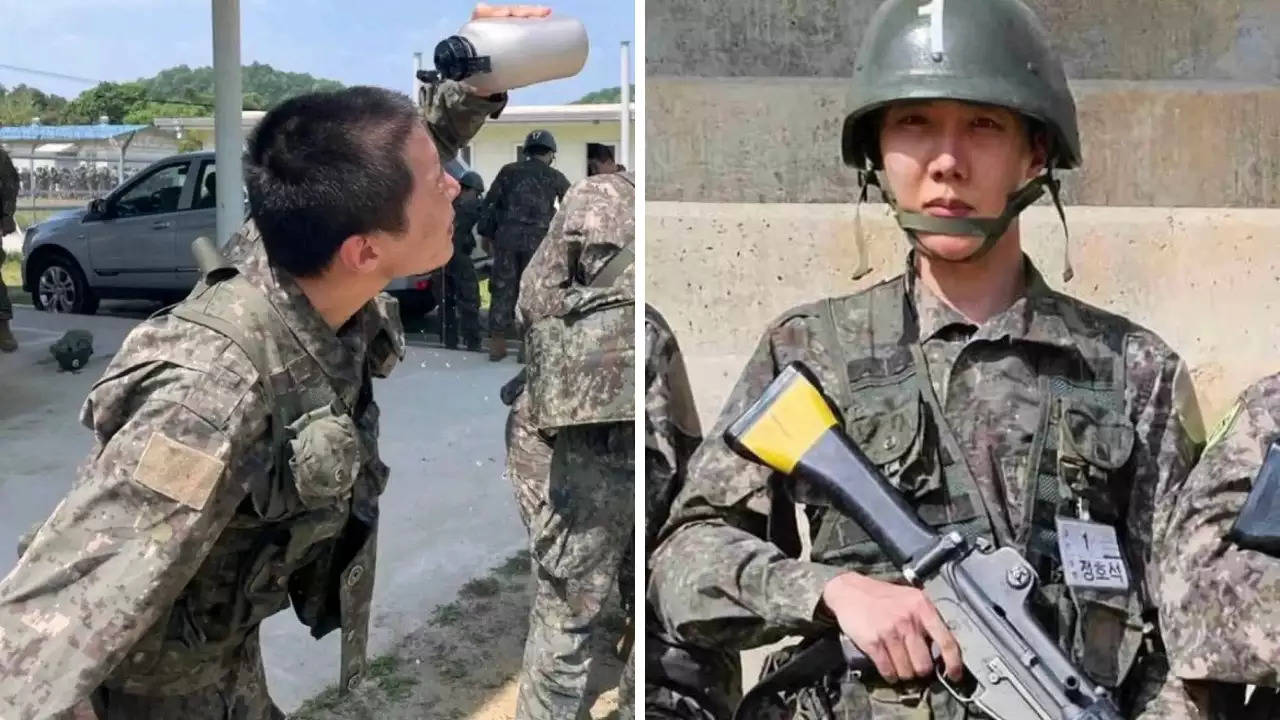 BTS' J-Hope Undergoes HEAVY Military Training During Last Week In Boot Camp. See Pics
