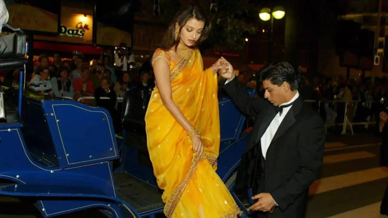 Aishwarya Rai Bachchan and Shah Rukh Khan's Old picture from Cannes