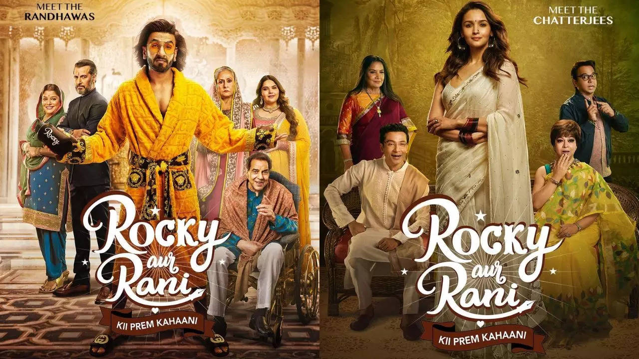 Rocky Aur Rani Kii Prem Kahaani Posters