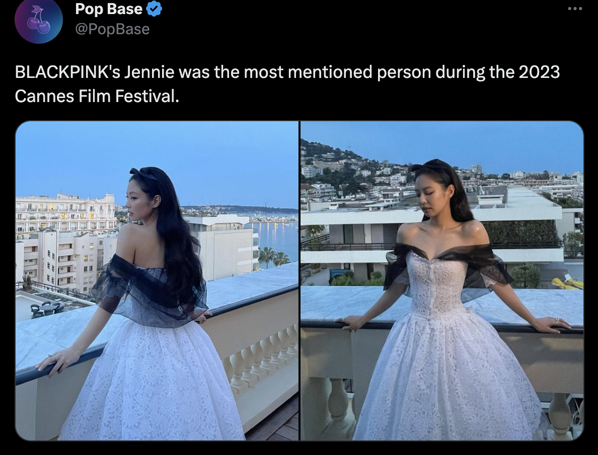 BLACKPINK's Jennie Makes Cannes Film Festival Debut – Billboard