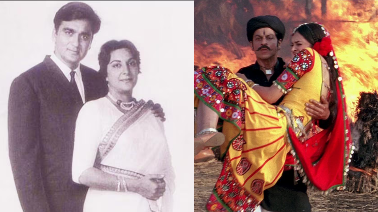 Nargis and Sunil Dutt's love story inspired a scene in Om Shanti Om