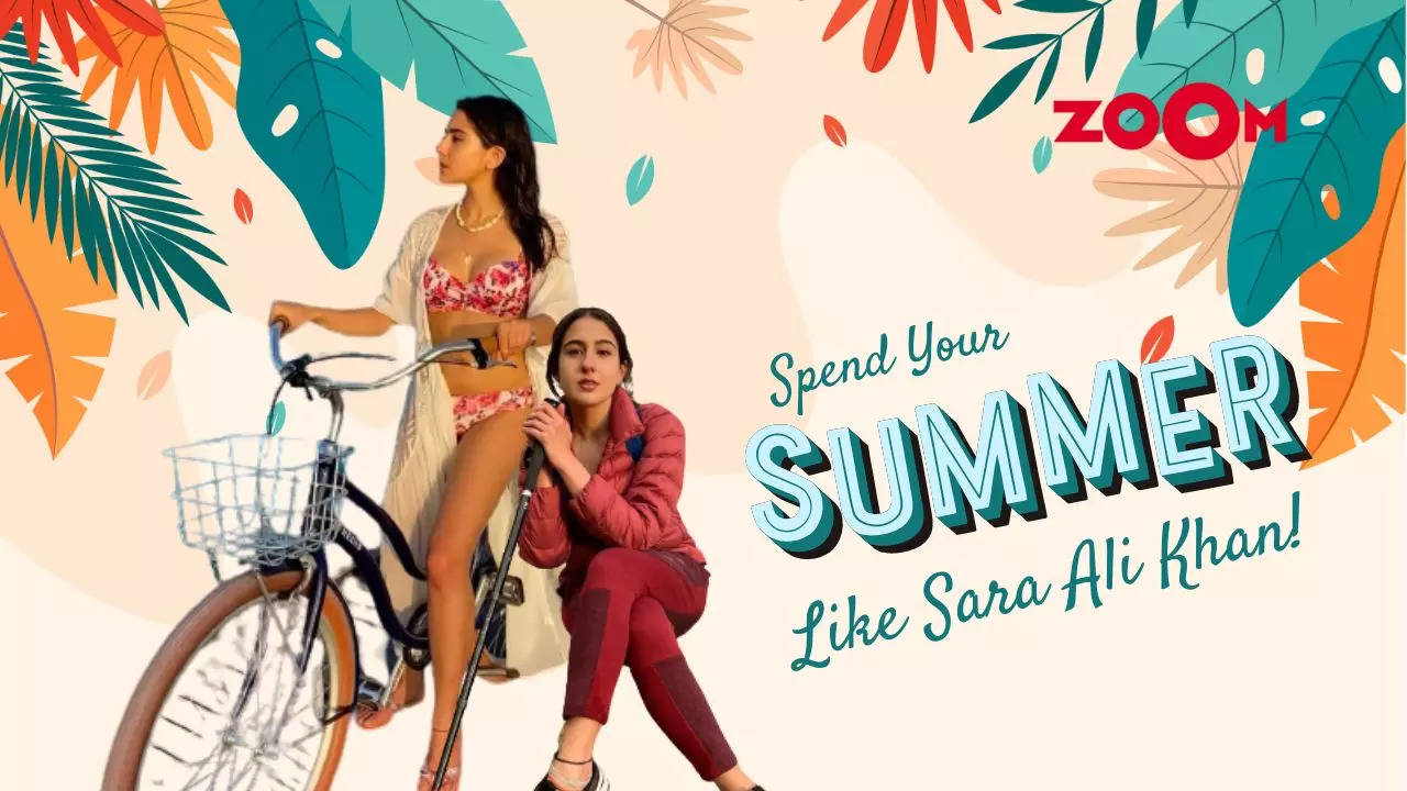 Spend Your Summer Like Sara Ali Khan