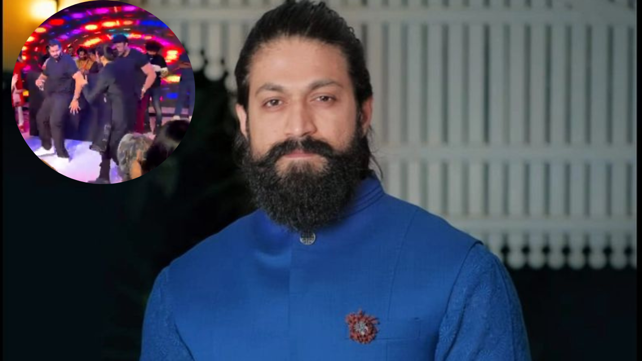 KGF Star Yash Sets Dance Floor On Fire As He Grooves At Abishek Ambareesh's Wedding Bash. WATCH Viral Video
