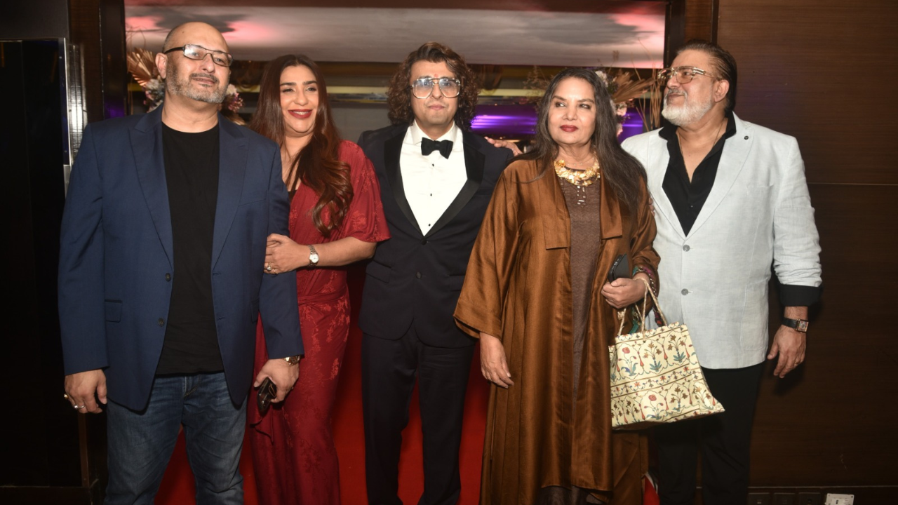 All About Sonu Nigam's 50th Birthday Party
