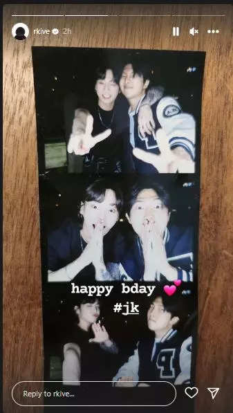 Desejo de aniversário de RM39 para Jungkook