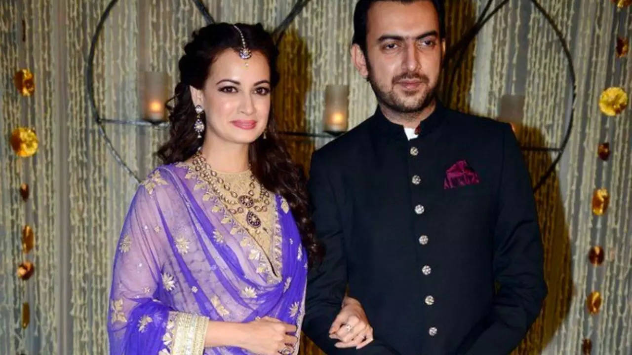 Dia Mirza And Sahil Sangha