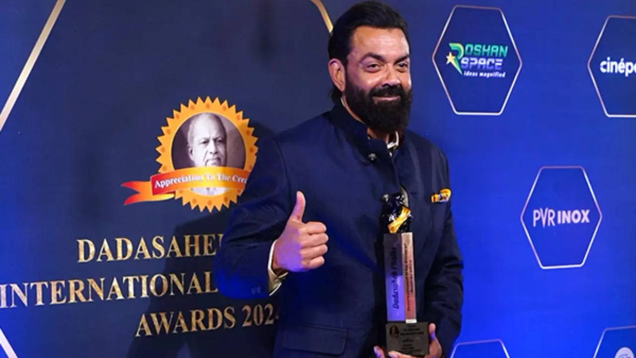 Bobby Deol Rocks In Black Suit