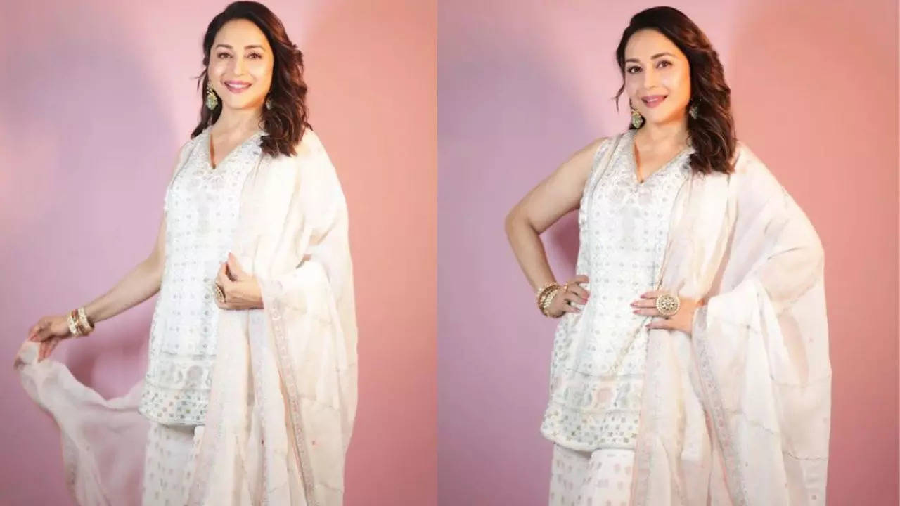 Short Kurti worn by Madhuri Dixit