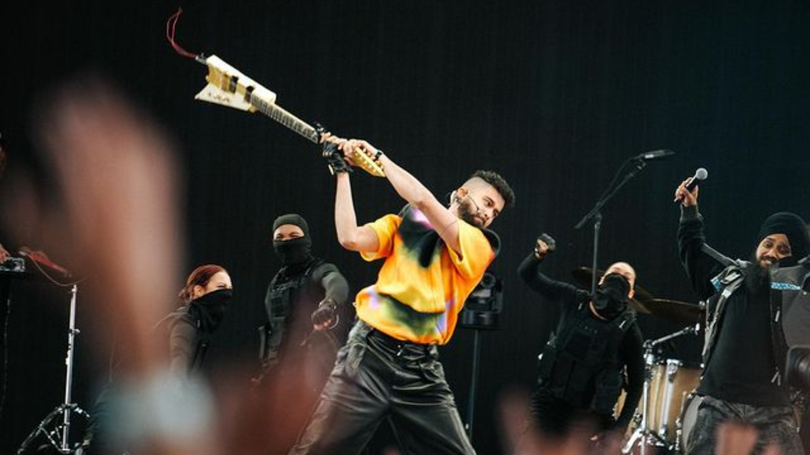 Internet Schools AP Dhillon For Smashing Guitar During Coachella 2024 Performance That Is What Makes Diljit Different