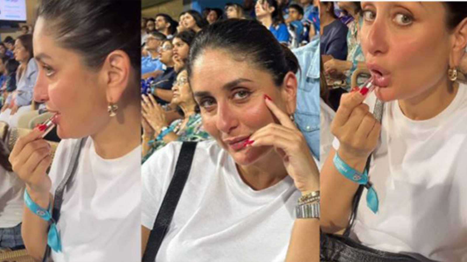 Kareena Kapoor Khans Lipstick Touch-Up During CSK Vs MI Match Reminds Fans Of Fans Of Poo Video Goes Viral