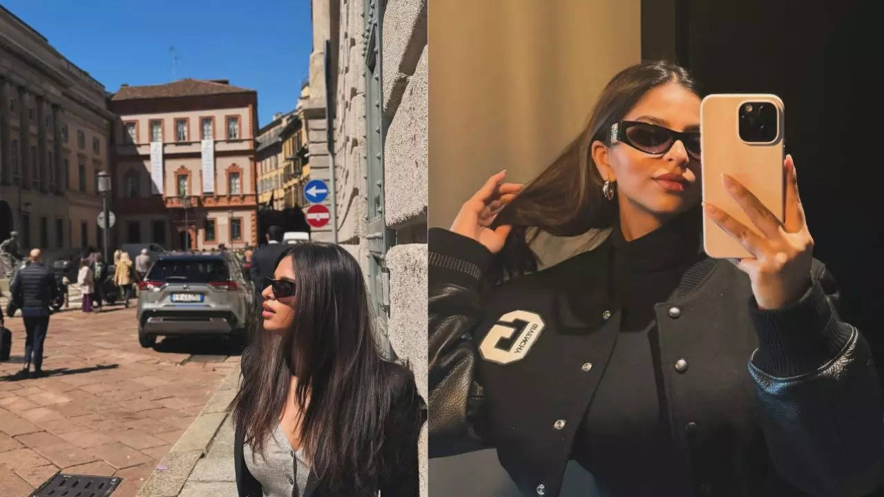 Suhana Khan Goes On Shopping Spree In Italy BFF Ananya Pandays Reaction Is All Of Us