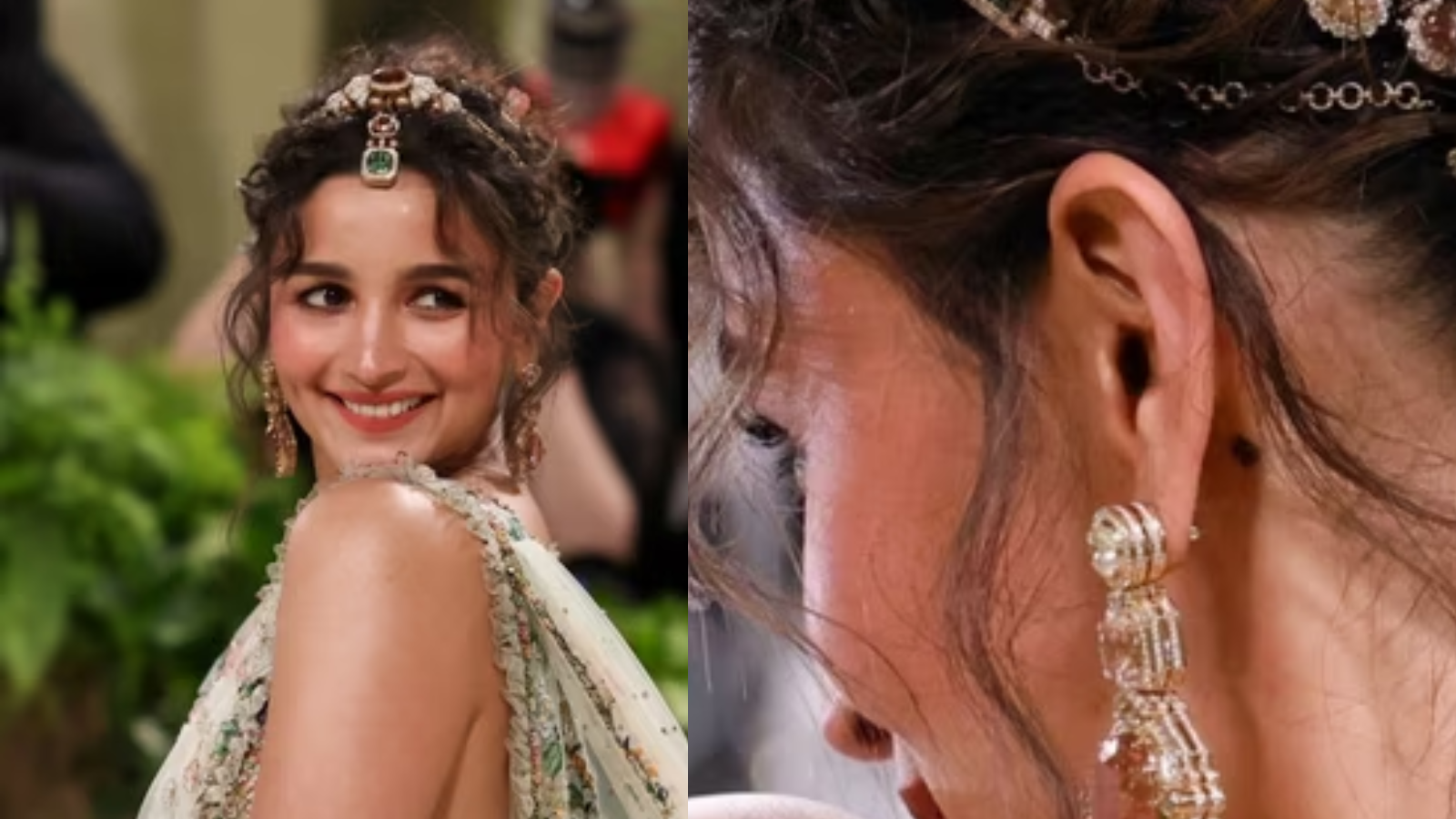 Alia Bhatt Sports Kaala Teeka Behind Her Ear At Met Gala 2024 Netizens Call It So Precious