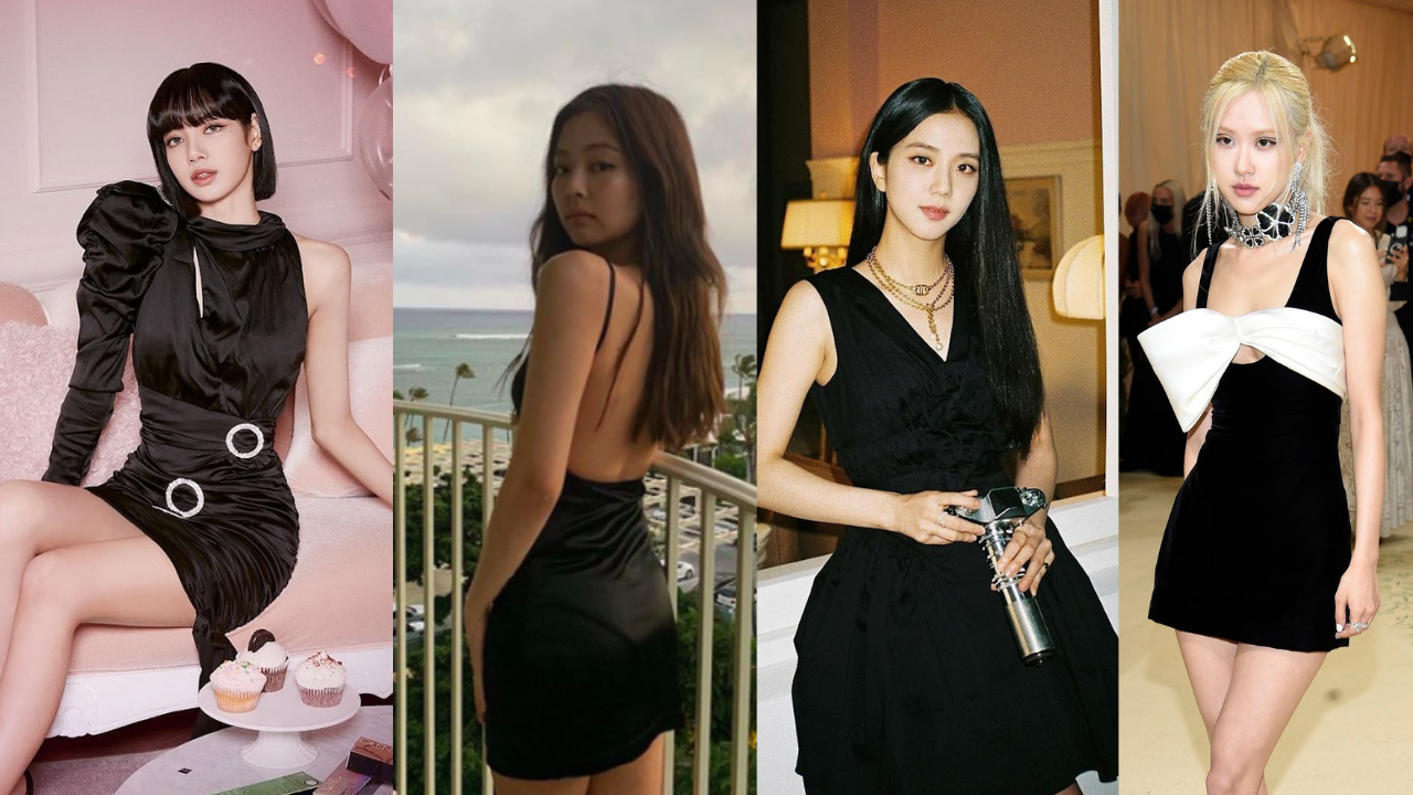 Just 8 photos of Blackpink girls in little black dresses that will make you  want to
