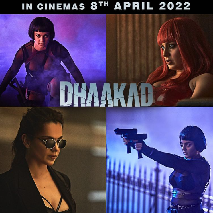 Dhaakad poster