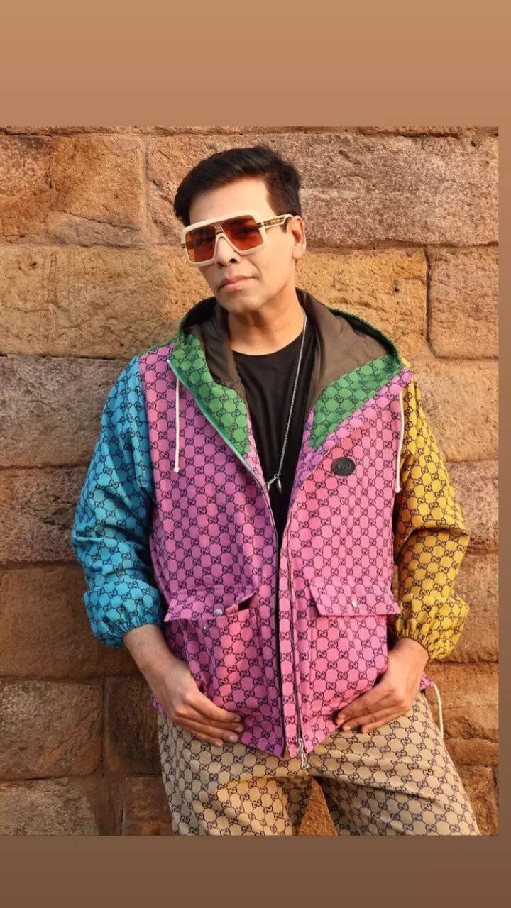 Karan Johar oozes swag as he rocks Rs 2.61 lakh Gucci outfit with