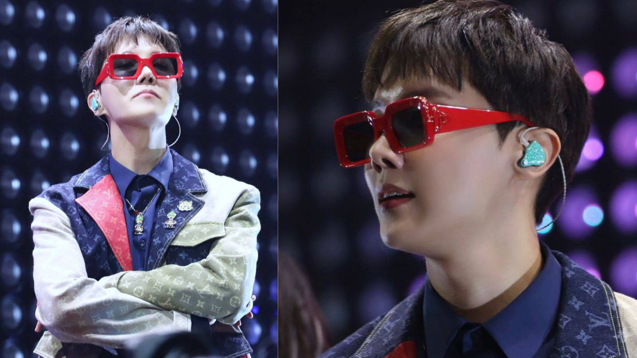 Way too suave! BTS' J-Hope's funky little suit for Jingle Ball ...
