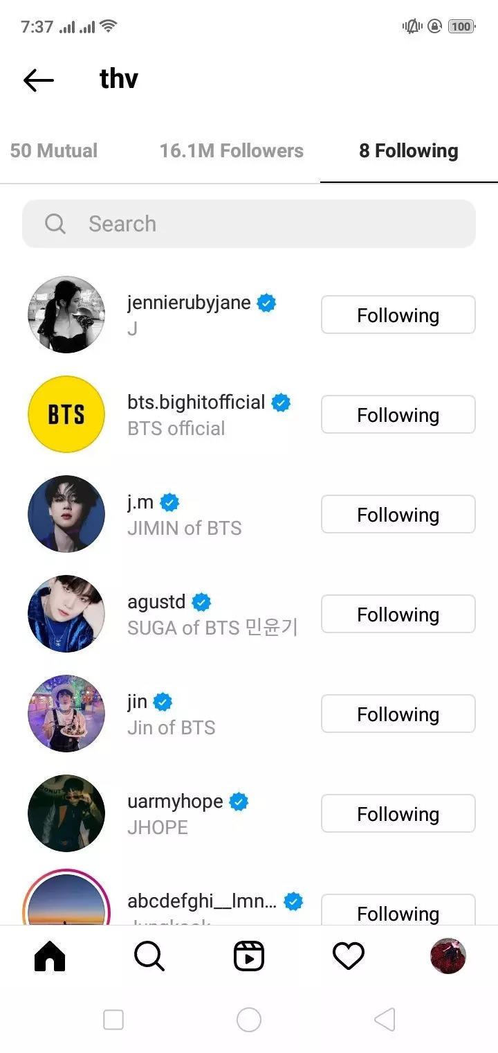 Bts V Accidentally Followed Blackpink S Jennie On Instagram And All Hell Breaks Loose