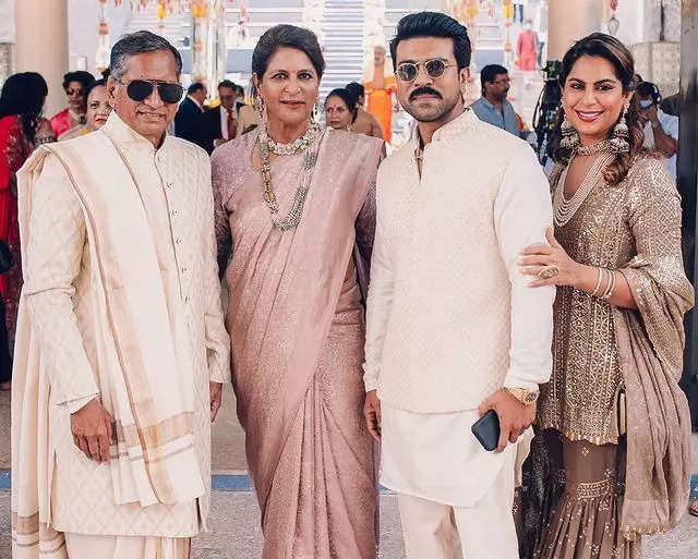 Ram Charan and wife Upasana Kamineni attend Anushpala Kamineni's wedding -  see INSIDE photos, Telugu Cinema News | Zoom TV