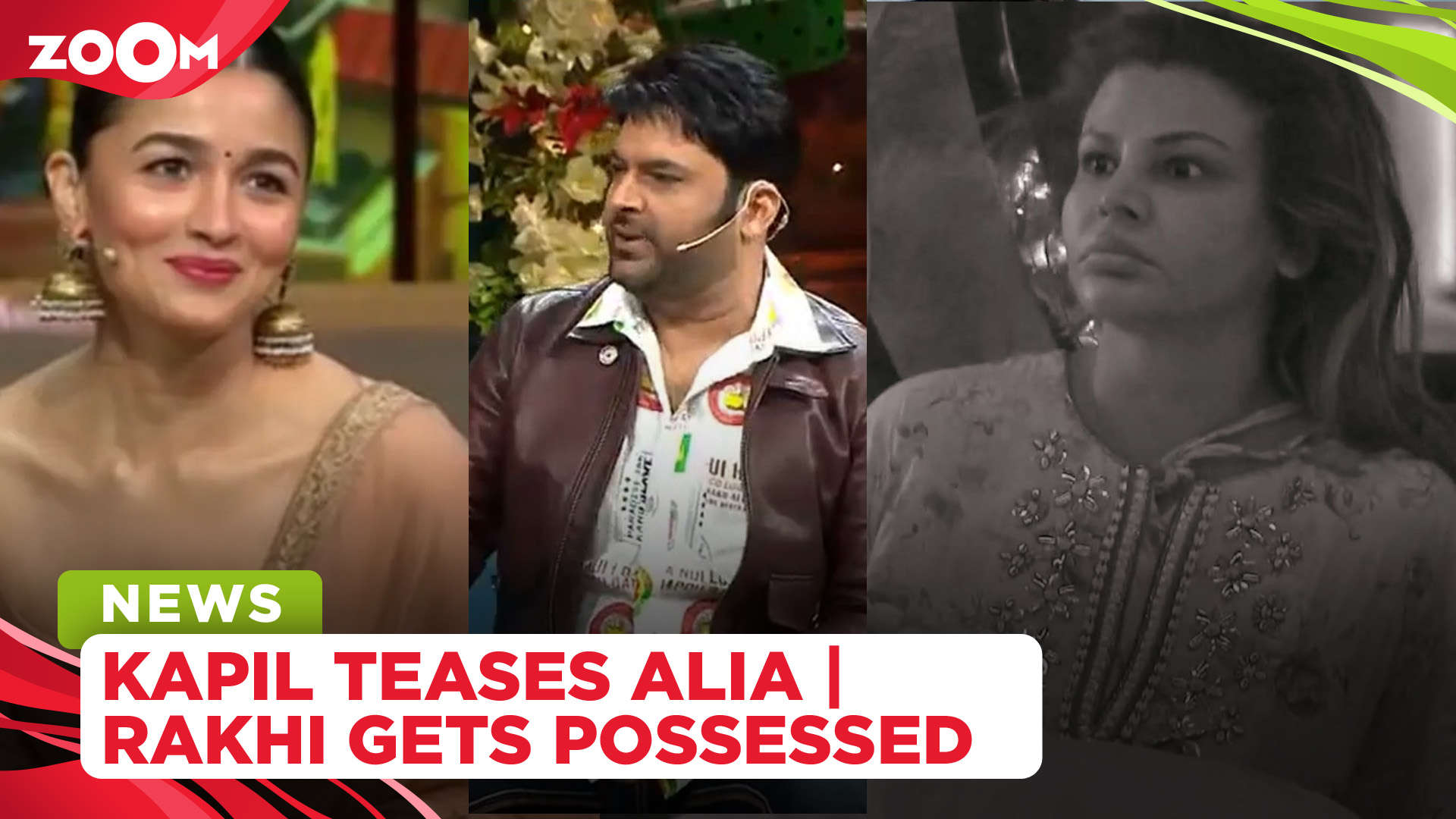 Kapil Sharma teases Alia Bhatt about Ranbir Kapoor | Rakhi Sawant gets  possessed
