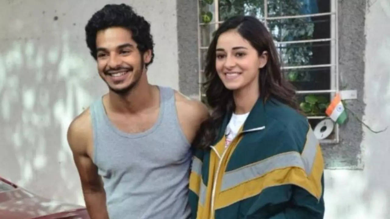 Rumoured Couple Ananya Panday And Ishaan Khatter Attend Shahid Kapoor 