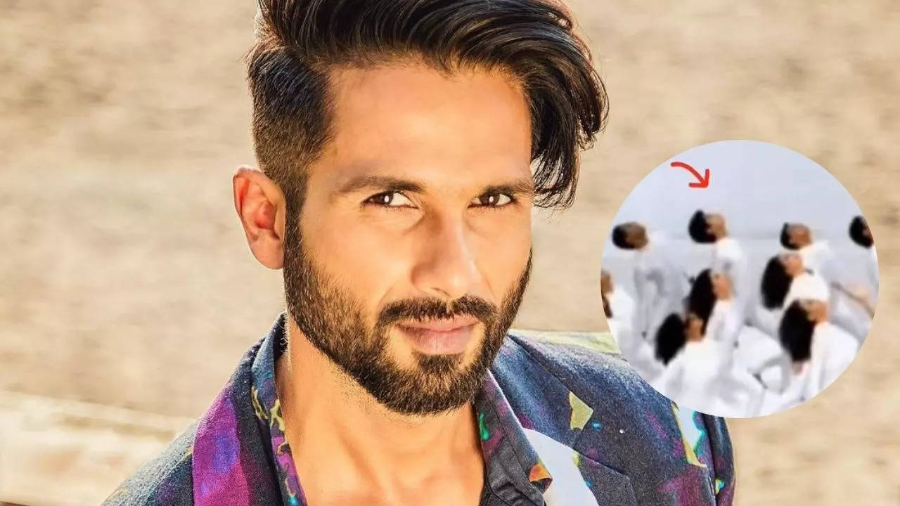 Throwback video of Shahid Kapoor from 1999 goes viral; actor shows his  moves as background dancer
