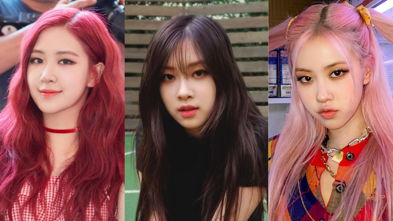 Blackpink member Rosé's tried and tested hair colours through the years  that rival her iconic blonde