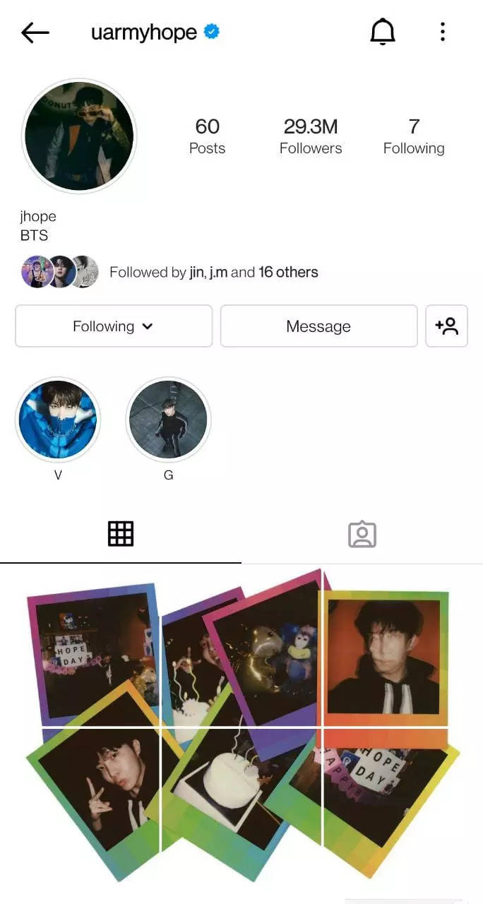 Army Wants To Know What S Up With The Blank Boxes On J Hope S Instagram Feed See Bts Rapper S Reaction