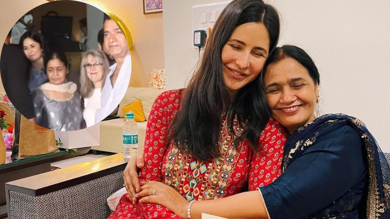 Vicky Kaushal's mom Veena wins hearts on internet as she sweetly waits for Katrina Kaif's mother; netizens say, 'She's such a sweetheart'